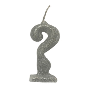 Vela de Aniversário ? com Glitter