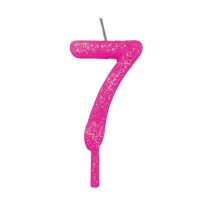 Vela Mini Luxo de Parafina – Numeral 7